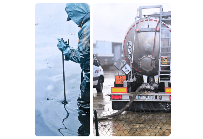 Pompage écrémage pollution hydrocarbures Pompage écrémage pollution hydrocarbures