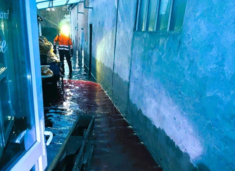 Pollution inondation